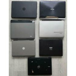 7 defecte en/of incomplete laptops