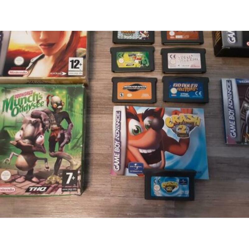 16 Games voor Nintendo gameboy advance.