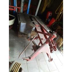 Zeegers PZ 135 maaier en (apart) schudder