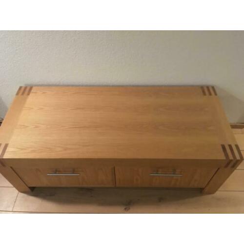 Eikenhouten tv meubel (zgan)