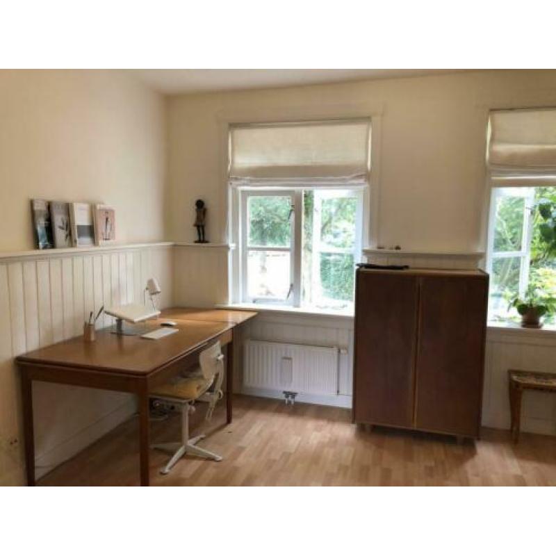 Deens design eettafel uitschuifbaar bureau tafel