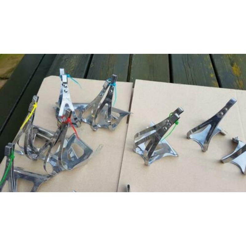 Restpartij 38 vintage toeclips CHRISTOPHE, AFA, SHIMANO, ALE