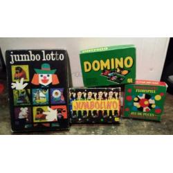 Te koop leuke retro spelletjes en puzzels voor kinderen
