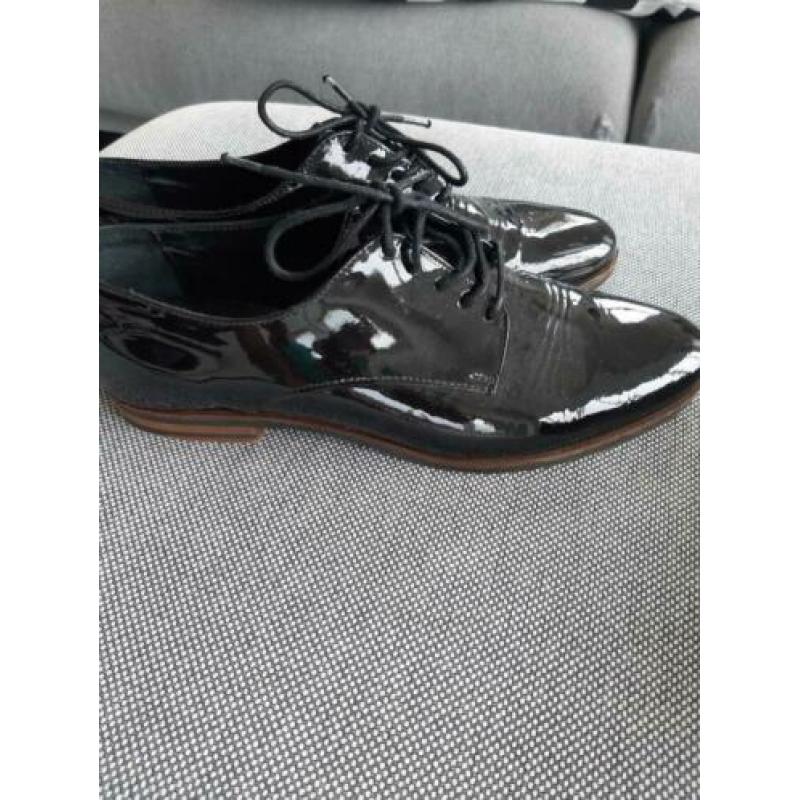 Sacha lakleren veterschoenen maat 40 nieuw