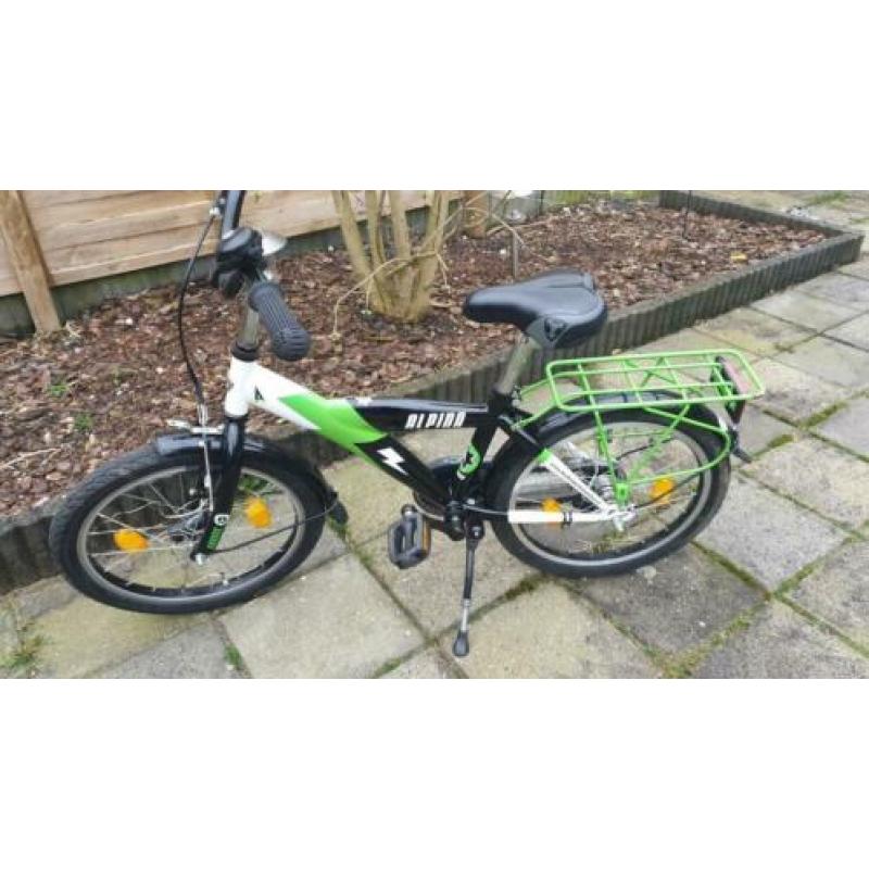 Super mooie alpina jongens fiets 18 inch