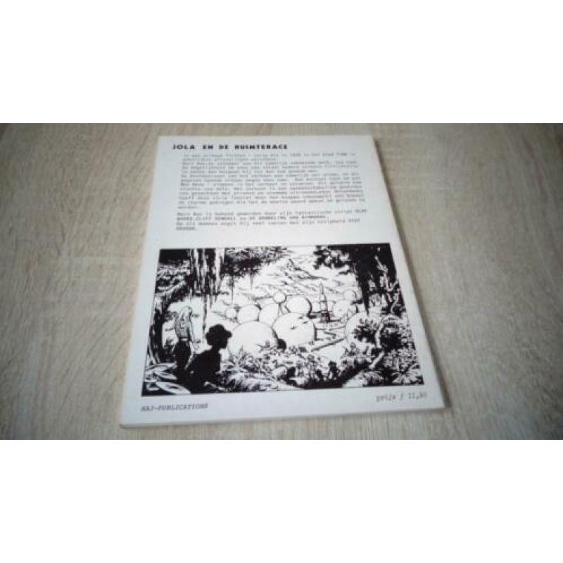 Bert Bus stripboeken Jola en de ruimterace zgan