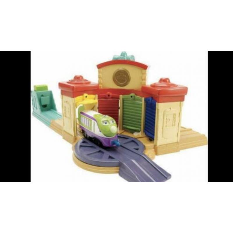Chugginton treinen + rails etc.