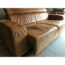 3 zits bank leer, lounge