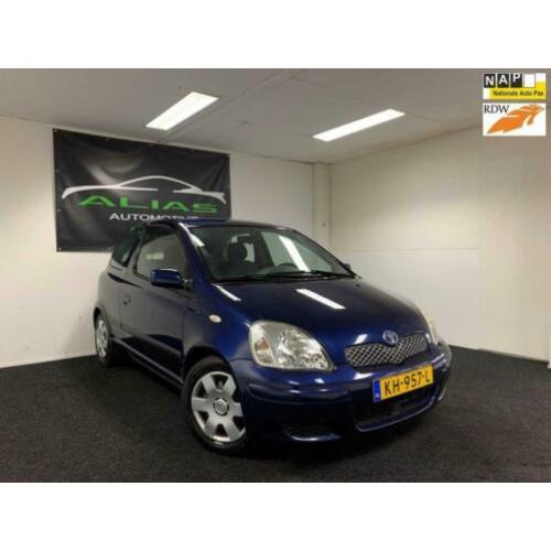 Toyota Yaris 1.3 VVT-i S-Line 2005 Blauw AIRCO / APK 2020 /