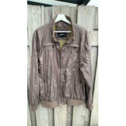 Brioni lente -zomer jas heren 3XL /56 bruin/Taupe