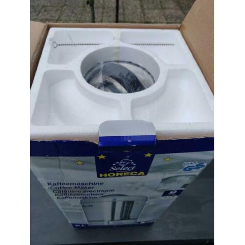 Koffiemachine / perculator 9 liter 60 cups