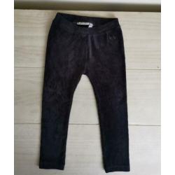 Tumble 'n dry broekje legging Jora Ebony Dark Grey 92 meisje