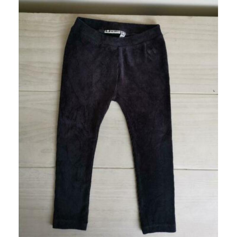 Tumble 'n dry broekje legging Jora Ebony Dark Grey 92 meisje