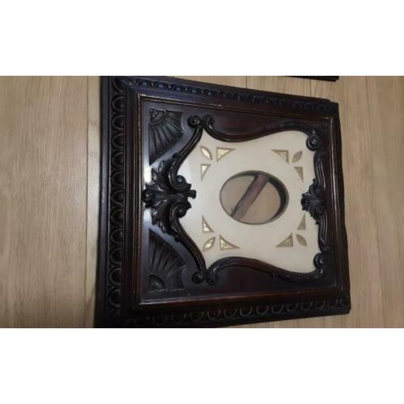 Antieke houten fotolijsten 2 stuks