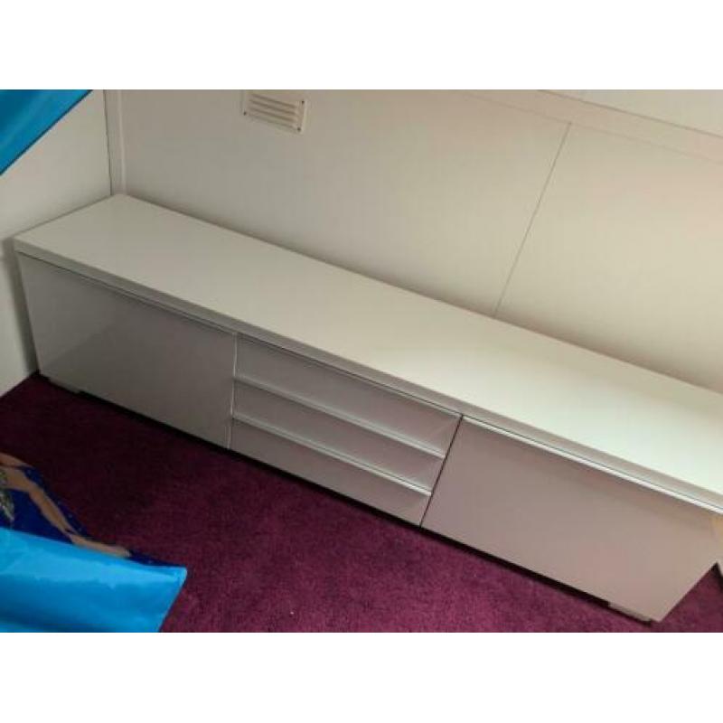 Dressoir wit hoogglans Ikea