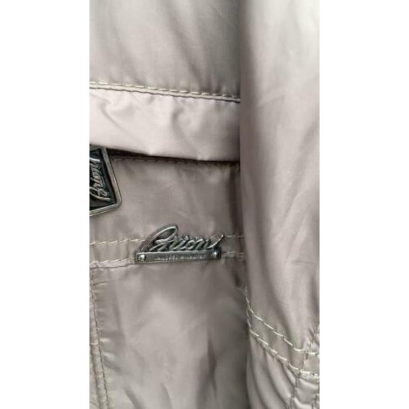 Brioni lente -zomer jas heren 3XL /56 bruin/Taupe