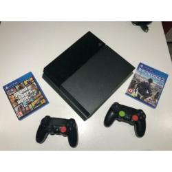 Sony PS4 perfecte staat 2 controllers en twee spellen