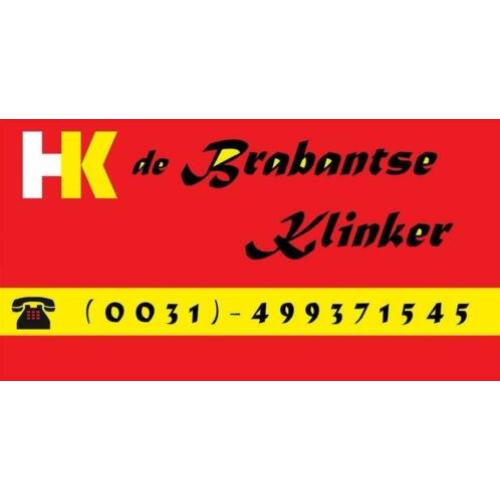 gebakken klinkerkei, roodbruin gebruikte partij