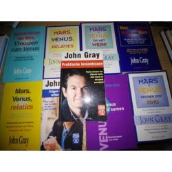 9 boeken van John Gray (Mannen komen van Mars ...)
