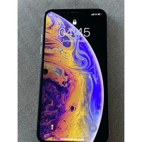 Apple iphone xs 64gb 1 jaar oud wit