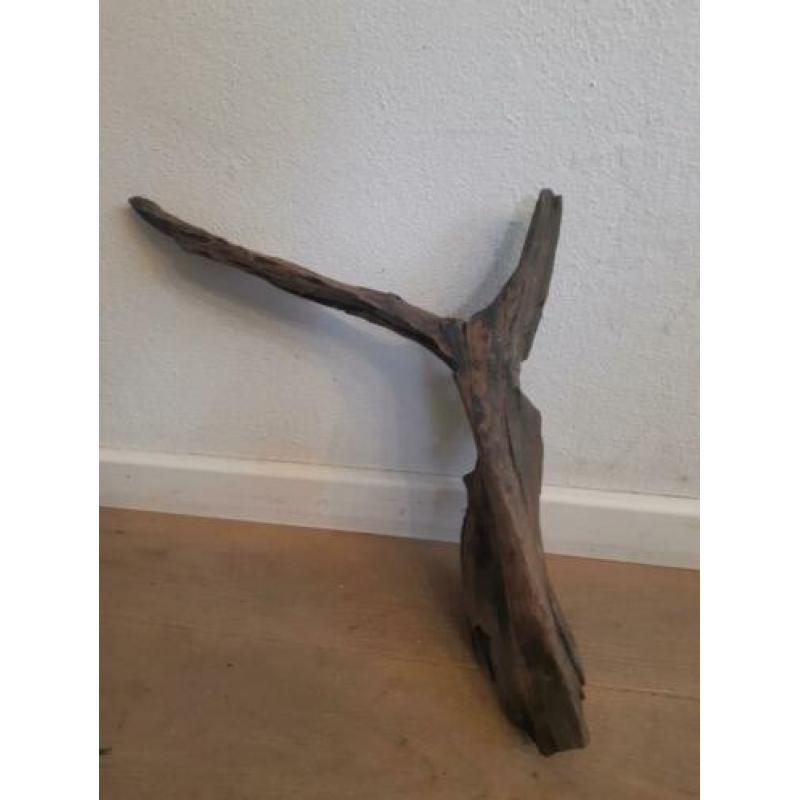 Uniek gevormd stuk kienhout! 15€