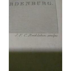J. F. C. Reckleben staalgravure zeldzaam!