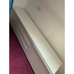 Dressoir wit hoogglans Ikea