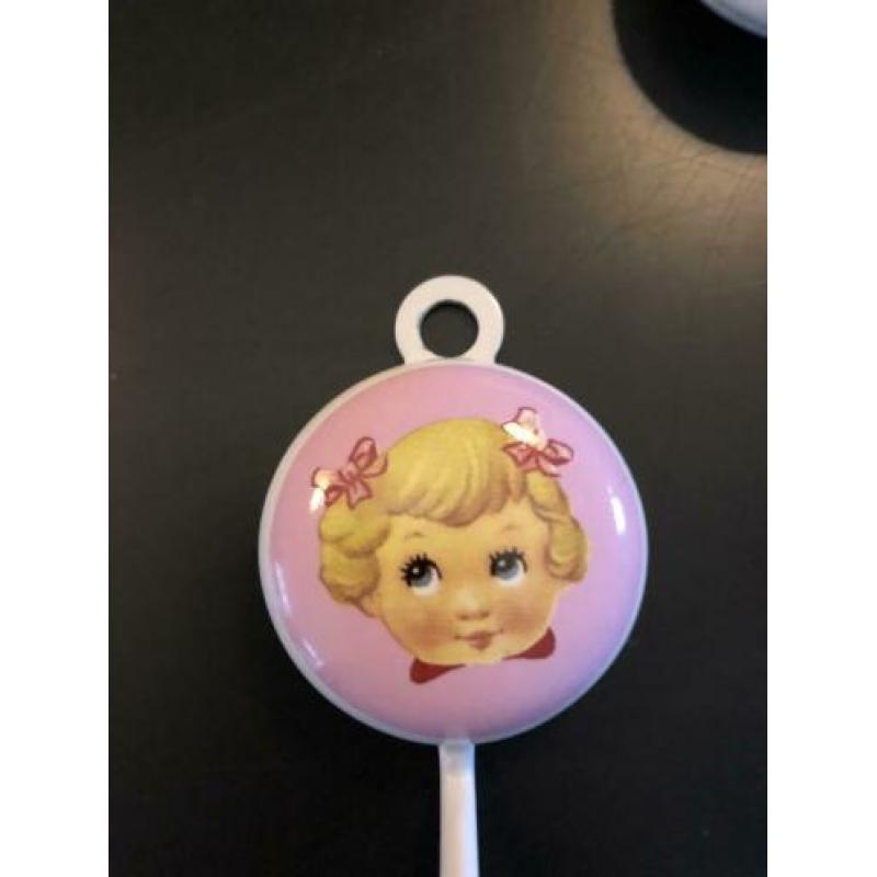 Nieuwe haakjes kapstok emaille leuke afbeelding kinderkamer