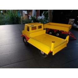 Unimog 1500 met aanhanger Siku 4512 1:27