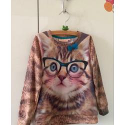 Mooie trui/sweater van Someone in nieuwstaat maat 110-116