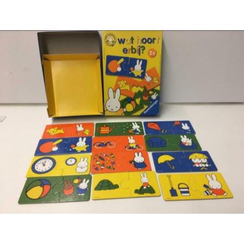 Ravensburger wat hoort erbij, Nijntje spel