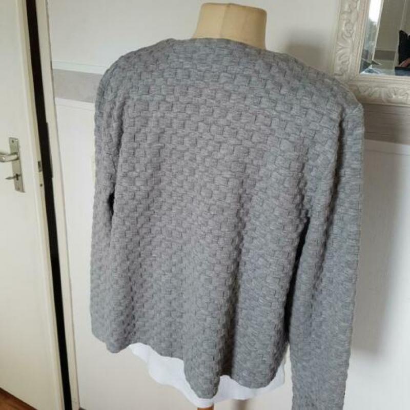 Jasje mt XL Brantex stretch grijs