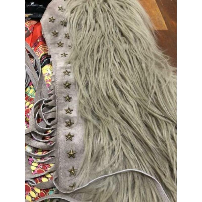 GOOSEGRAFT nieuwstaat jasje/vest/ hippie mt M