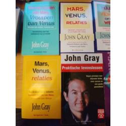 9 boeken van John Gray (Mannen komen van Mars ...)