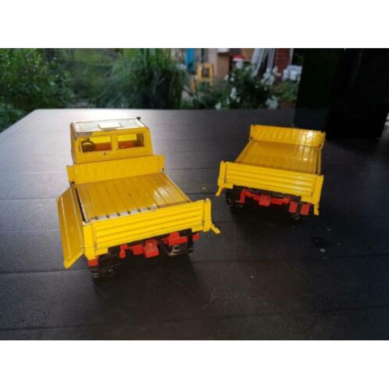 Unimog 1500 met aanhanger Siku 4512 1:27