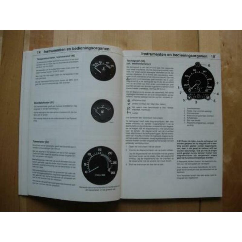 Volvo FL6 Instructieboek Handleiding 1994