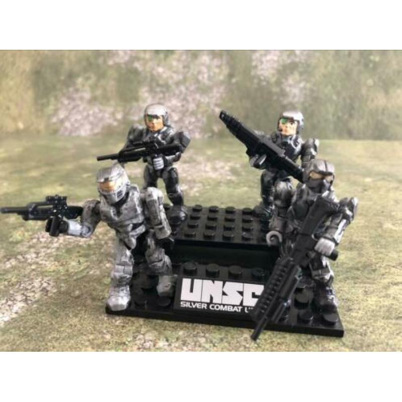 Halo mega bloks/ Lego, Silver combat unit 96911