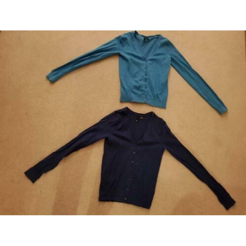 Vest blauw maat 36 maat s herfst vesten winter vestje