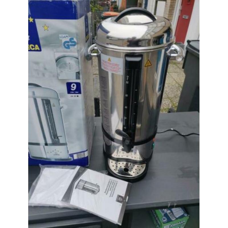 Koffiemachine / perculator 9 liter 60 cups
