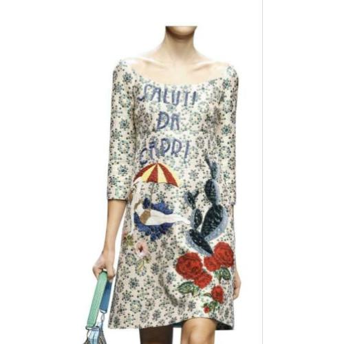 Dolce & Gabbana 'Saluti Di Capri' Catwalk Dress 38