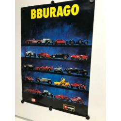 Bburago poster. 60x85 cm. Midden Jaren ‘90