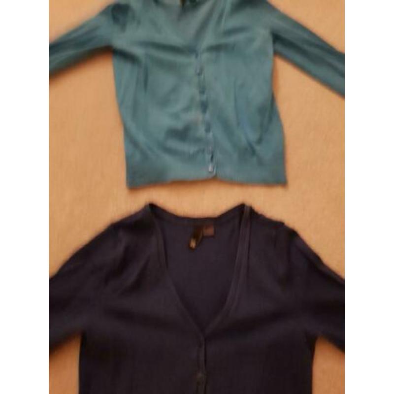 Vest blauw maat 36 maat s herfst vesten winter vestje