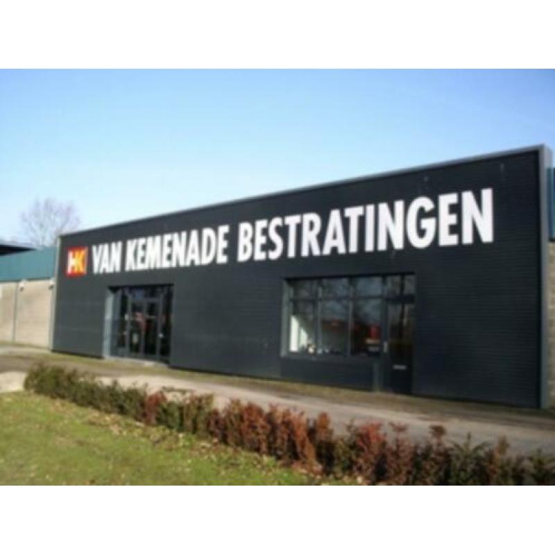 gebakken klinkerkei, roodbruin gebruikte partij