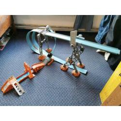 Meerdere Hot Wheels racebanen
