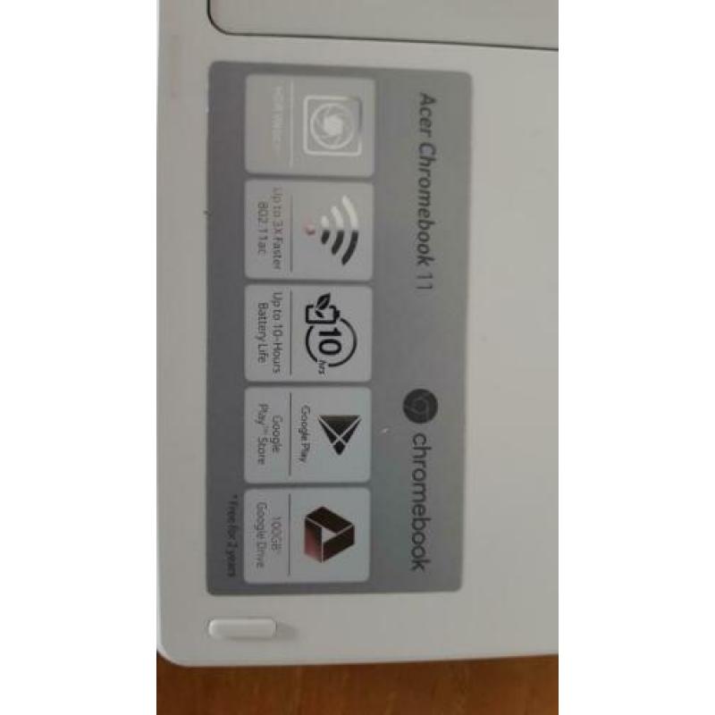 Acer Chromebook ZGAN 7+ uur batterij