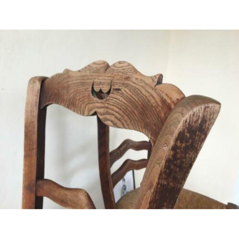 4 x boerenstoelen boeren stoelen snorre Frans landelijk