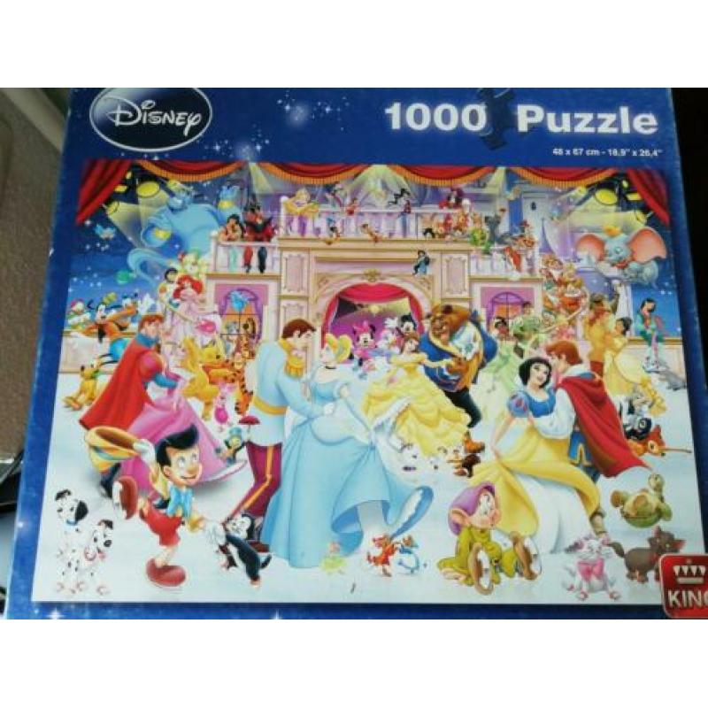 SALE! pretpakket 2 spellen, puzzel Disney samen €12 +GRATIS