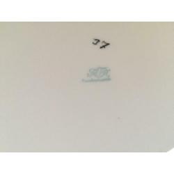 brocante antieke soepterrine 24 cm