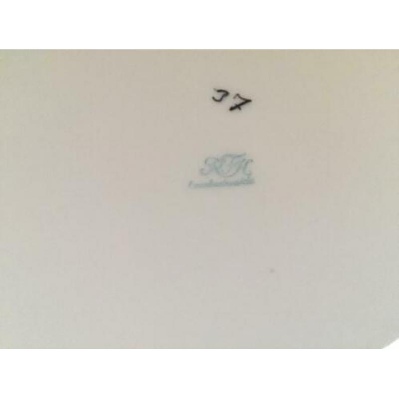 brocante antieke soepterrine 24 cm