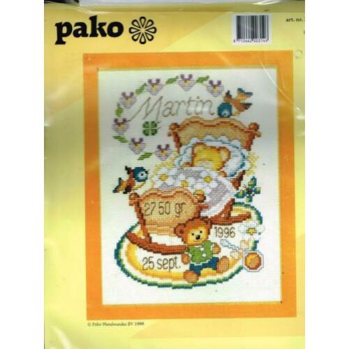 Cado PAKO BORDUURPAKKET GEBOORTE, MARTIN